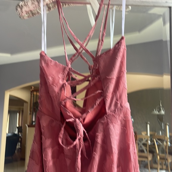 Lulu’s Dusty Rose Jumpsuit - Picture 6 of 8